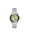 Tag Heuer Aquaracer Professional 300 Green 36mm Diamond Watch with Steel Strap