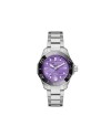 Tag Heuer Aquaracer Professional 300 Purple 36mm Diamond Watch with Steel Strap