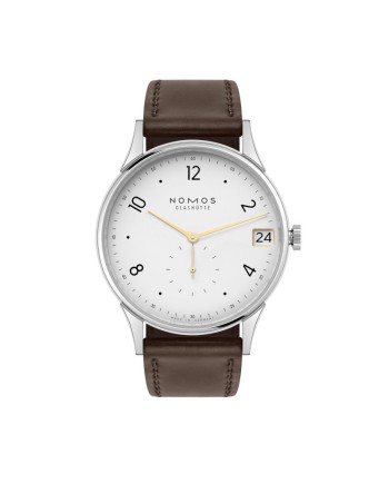 Nomos Minimatik 39 Date Gold Watch
