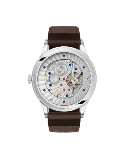 Nomos Minimatik 39 Date Gold Watch