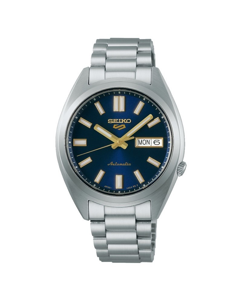 Orologio Seiko 5 Sports Quadrante Blu Cinturino in Acciaio