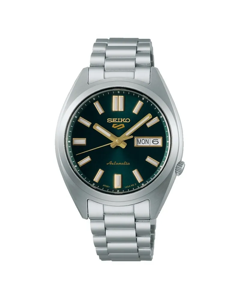 Orologio Seiko 5 Sports Quadrante Verde Cinturino in Acciaio