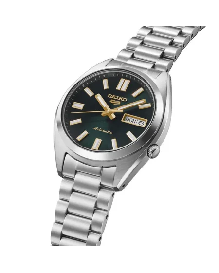 Orologio Seiko 5 Sports Quadrante Verde Cinturino in Acciaio
