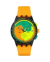 Orologio Cronografo Swatch Neon Signal Flag