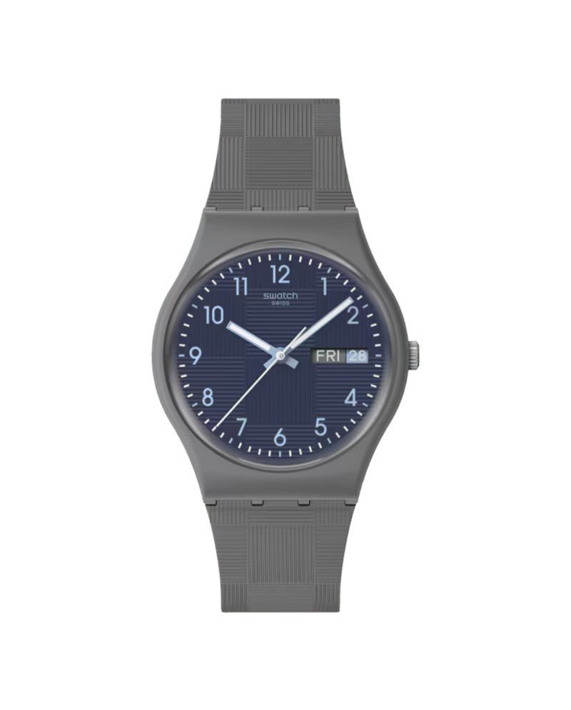 Montre Swatch à cadran carrelé