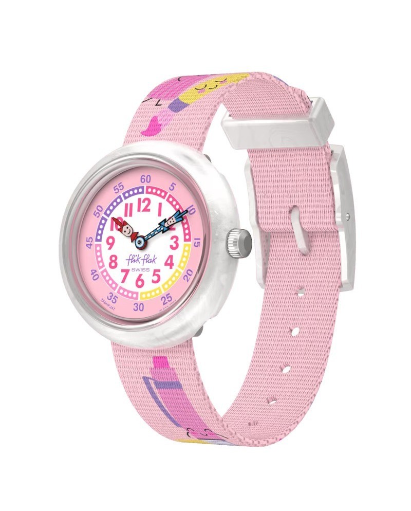 Montre Swatch Flik Flak dans mon sac