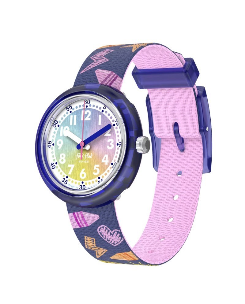 Montre Swatch Flik Flak Rainbow Crayons
