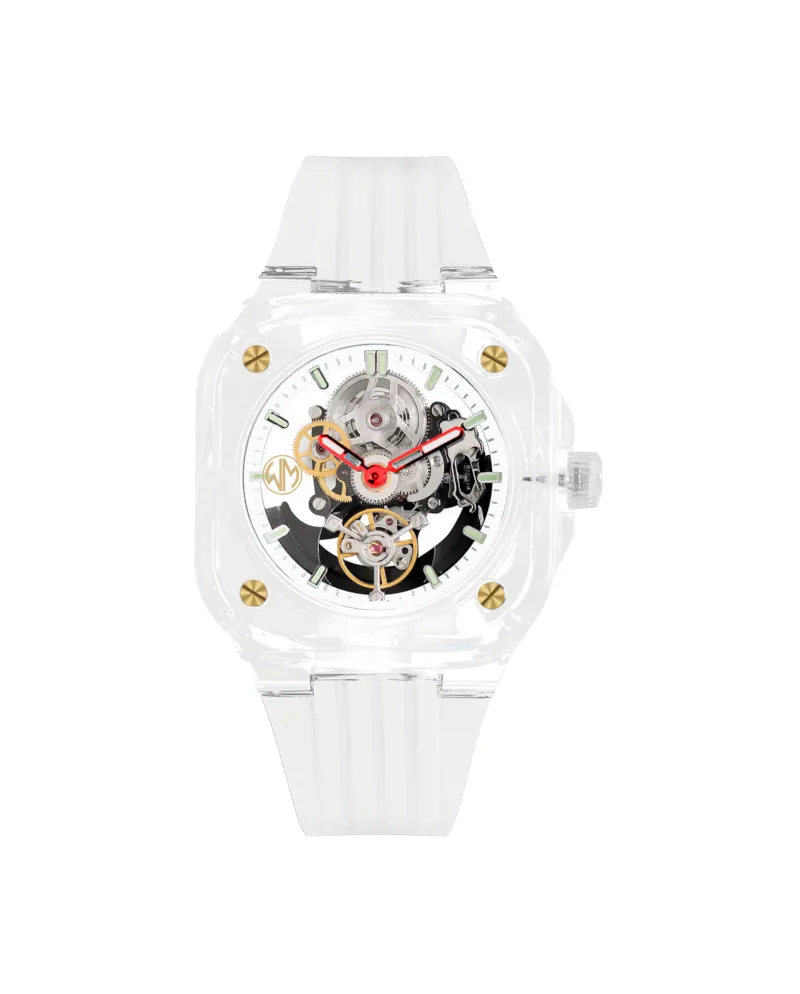 Montre en or blanc City Life de Watchmaker Milano Montre en or blanc City Life de Watchmaker Milano