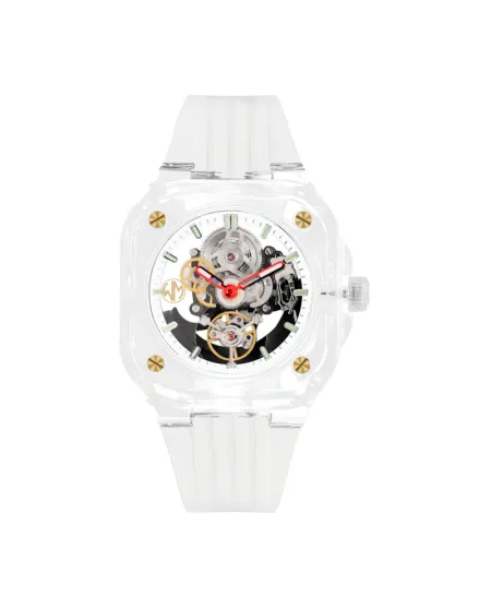 Montre en or blanc City Life de Watchmaker Milano
