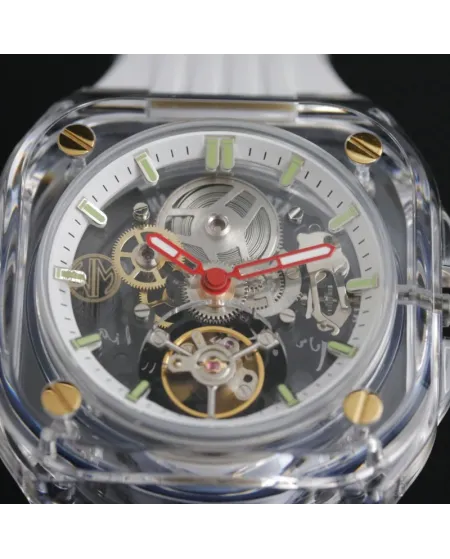 Montre en or blanc City Life de Watchmaker Milano