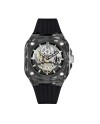 Watchmaker Milano Montenapo Black Silver Watch