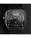 Watchmaker Milano Montenapo Black Silver Watch
