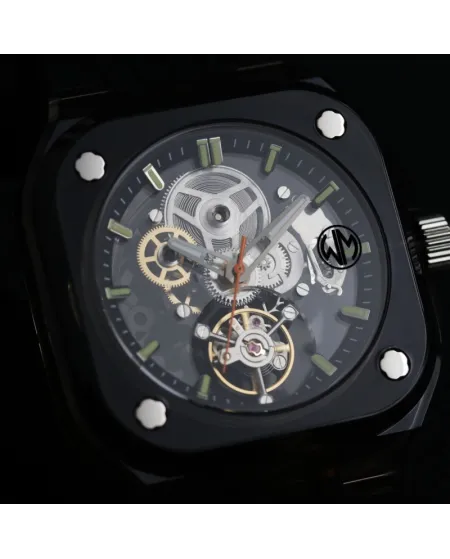 Orologio Watchmaker Milano Montenapo Nero Silver