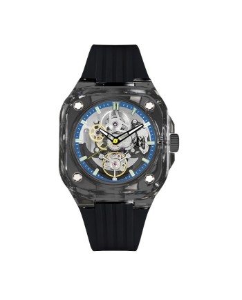 Watchmaker Milano Montenapo Black Silver Watch