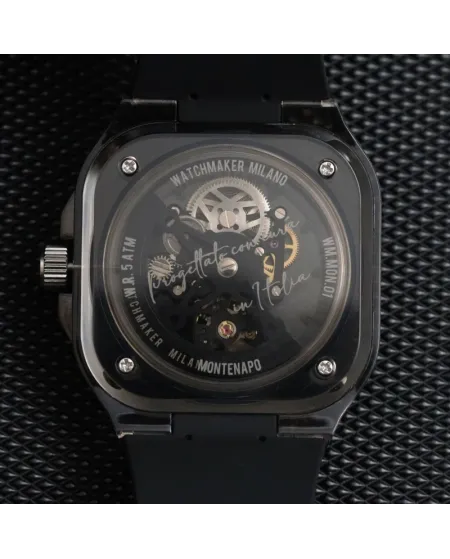 Montre Watchmaker Milano Montenapo Noir Argent