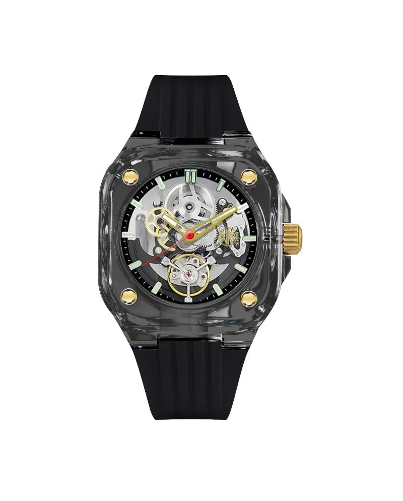 Montre en or noir de l'horloger Milano Montenapo