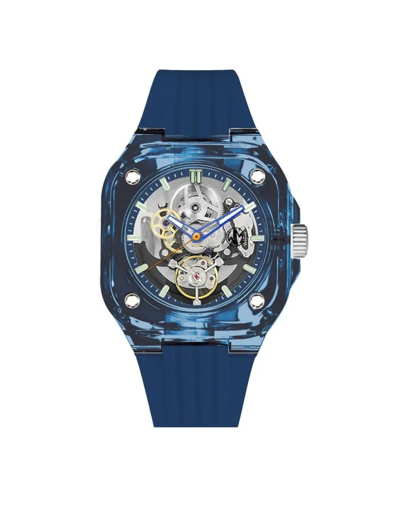 Watchmaker Milano Montenapo Blue Silver Watch