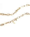 Dana Hexa Mix Men's Necklace in Yellow Gold