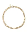 Dana Hexa Mix Men's Bracelet in Yellow Gold
