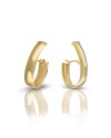 Dana Perfect Curve Earrings in Yellow Gold