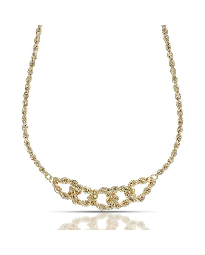 Collier Dana Knot Intense en or jaune