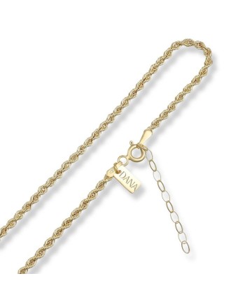 Dana Knot Intense Necklace in Yellow Gold