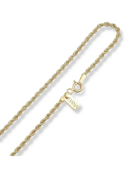 Collana Dana Nodo Intensa in Oro Giallo