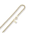 Collier Dana Knot Intense en or jaune