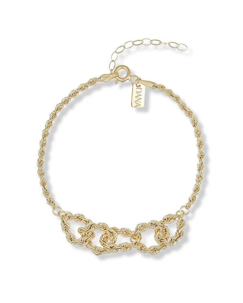Dana Knot Intense Bracelet in Yellow Gold