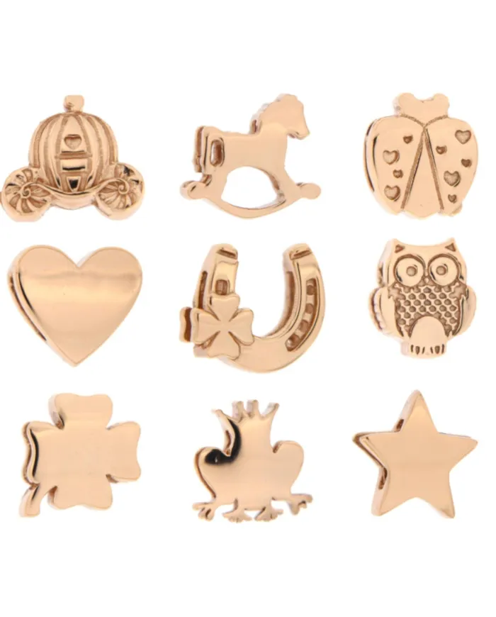 Moments Rue Des Mille Pendentif Carrousel Classiques en Argent Rose