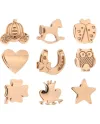 Moments Rue Des Mille Pendentif Carrousel Classiques en Argent Rose