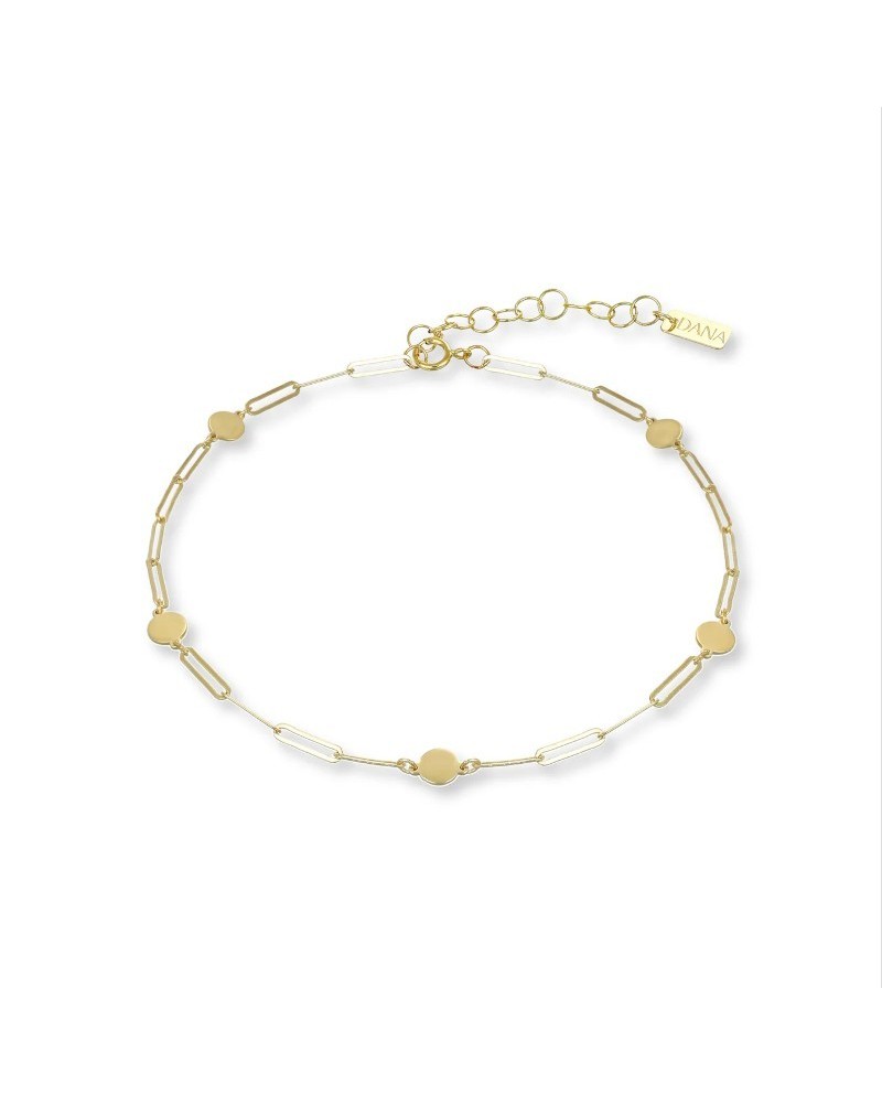Dana Urban Oval Bracelet in Yellow Gold