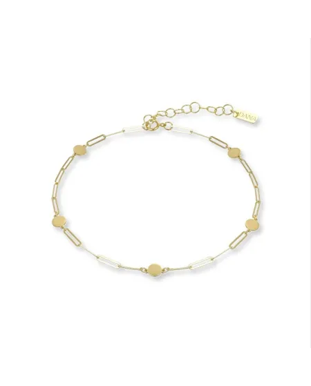 Dana Urban Round Bracelet in Yellow Gold