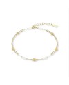 Bracelet rond Dana Urban en or jaune