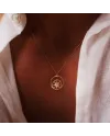 Collana Dana Zephyr in Oro Giallo con Rosa dei Venti
