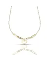 Dana Yellow Gold Necklace with Heart Pendant