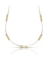 Dana Necklace in Yellow Gold with Oval Elements