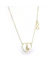 Dana Infinity Love Necklace in Yellow Gold with Heart and Infinity Symbol