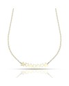 Dana Necklace in Yellow Gold with Alternating Stars