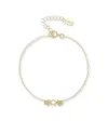 Dana Bracelet in Yellow Gold with Alternating Stars