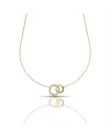 Collana Dana Cordelia in Oro Giallo con Tondi Intrecciati