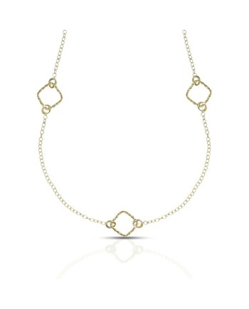 Collier Dana Scintille en or jaune avec éléments en diamant