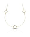 Dana Scintille Necklace in Yellow Gold with Diamond Elements