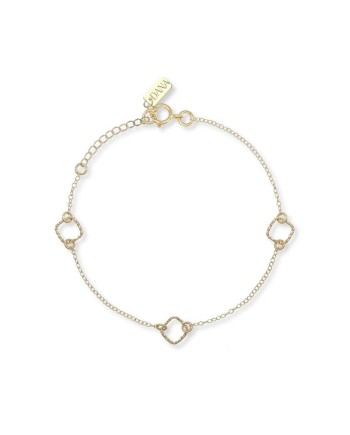 Bracciale Dana Scintille in Oro Giallo con Elementi Diamantati
