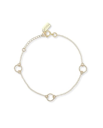 Dana Scintille Bracelet in Yellow Gold with Diamond Elements