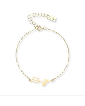 Bracciale Dana Bloom in Oro Giallo con Tulipano