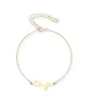 Dana Bloom Yellow Gold Bracelet with Tulip