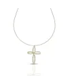 Dana Corpus Lux Necklace in Yellow Gold with Cross