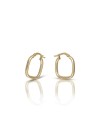 Boucles d'oreilles Dana Quadra en or jaune