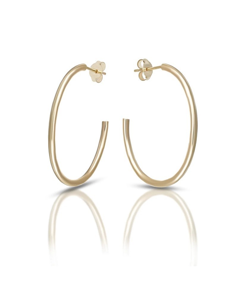 Boucles d'oreilles Dana Haloa en or jaune